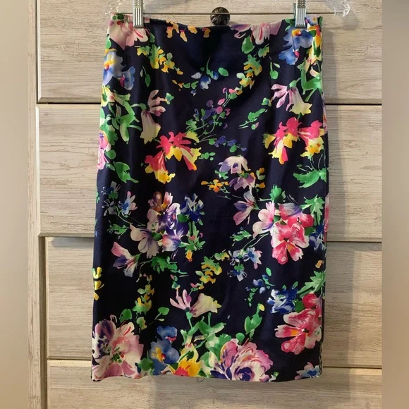 Ralph Lauren Flower Skirt - Picture 1 of 2